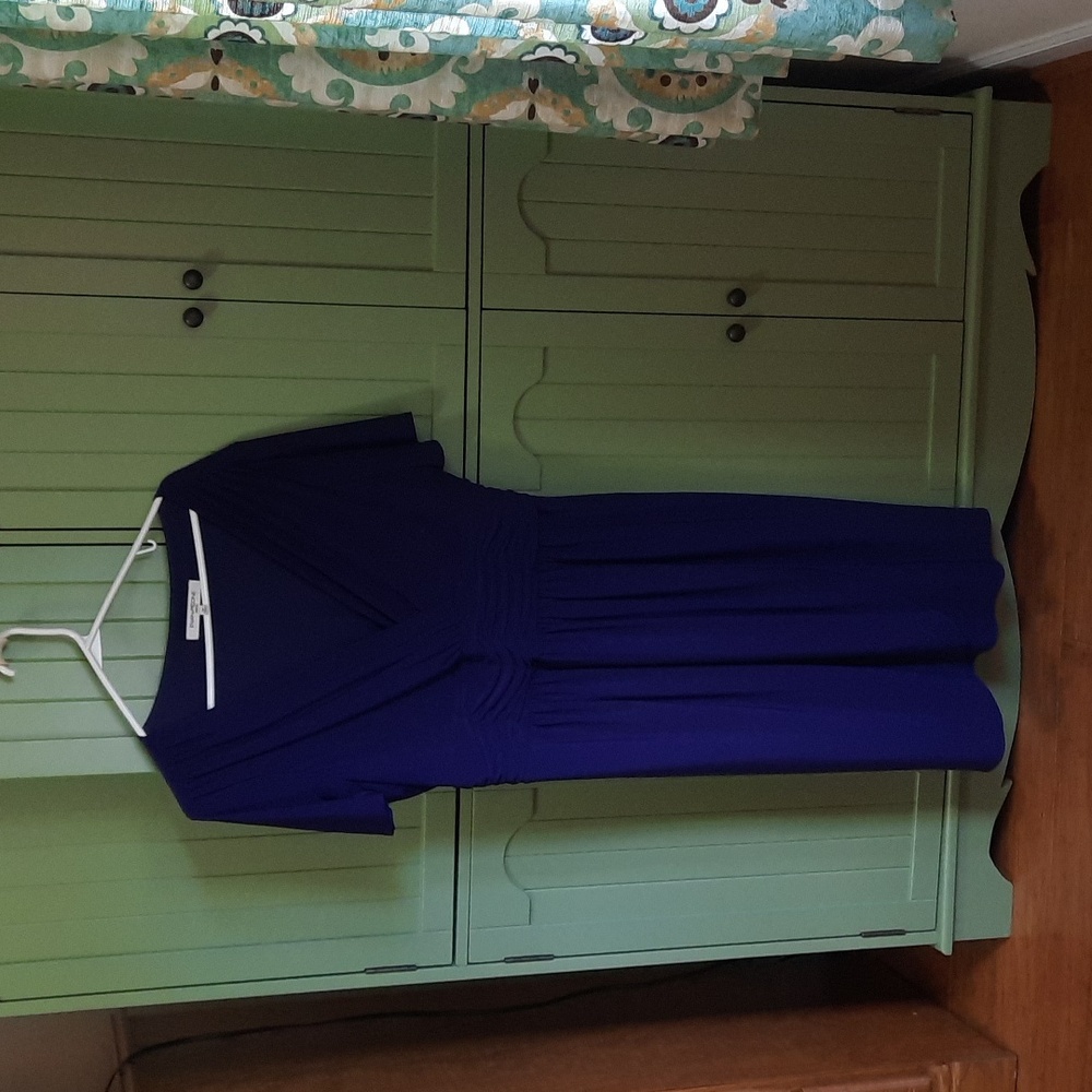 Evan Picone Purple Dress